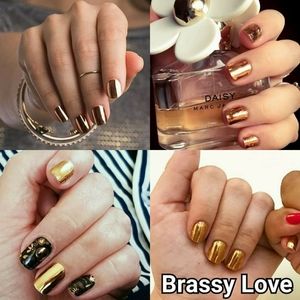 Jamberry Nail Wrap - Brassy Love